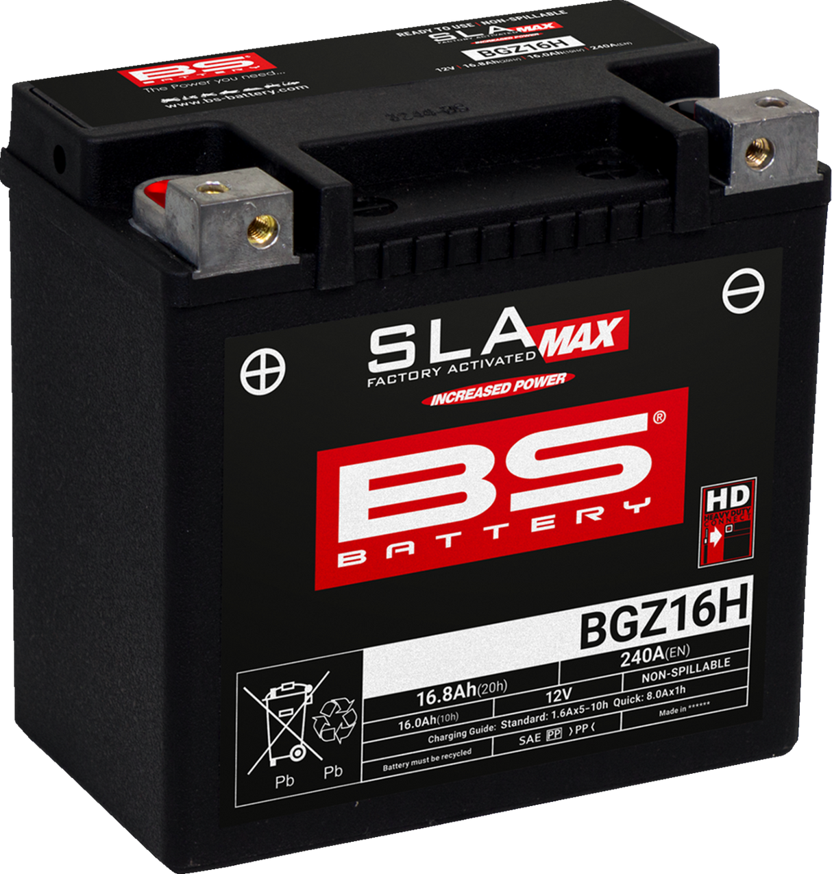 BS BATTERY Battery - BGZ16H (GYZ) 300931