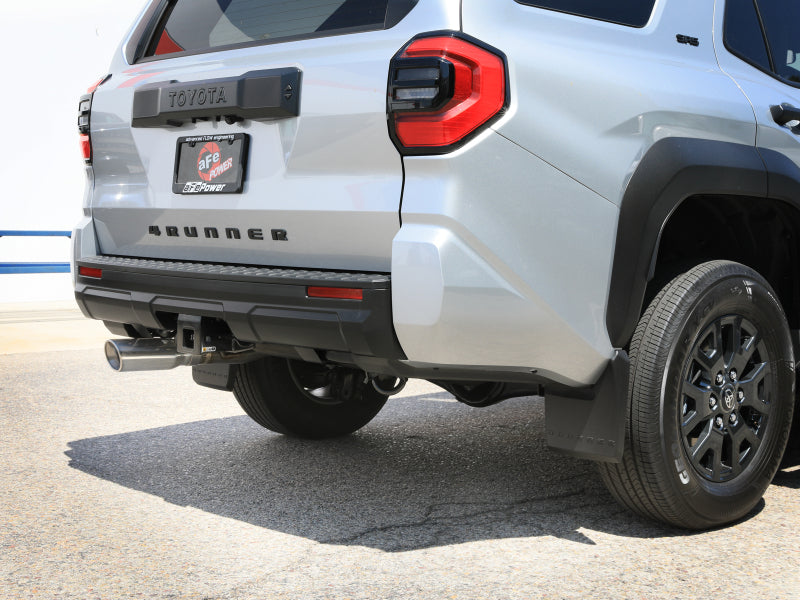 aFe Vulcan Series 2.5 Inch to 3 Inch Stainless Steel Cat-Back Exhaust System with Polished Tip for Toyota 4Runner 2025 L4-2.4L