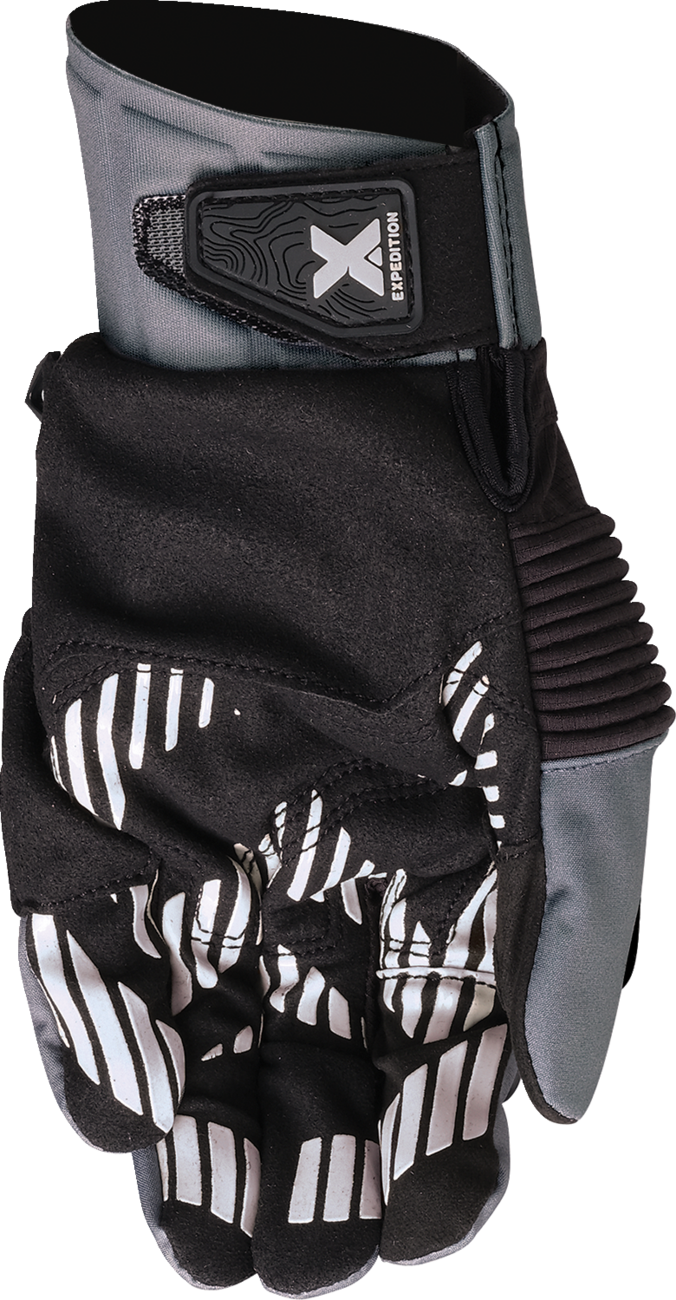 MOOSE OFFROAD Expedition™ Gloves - Black/Gray - Medium 3330-7922