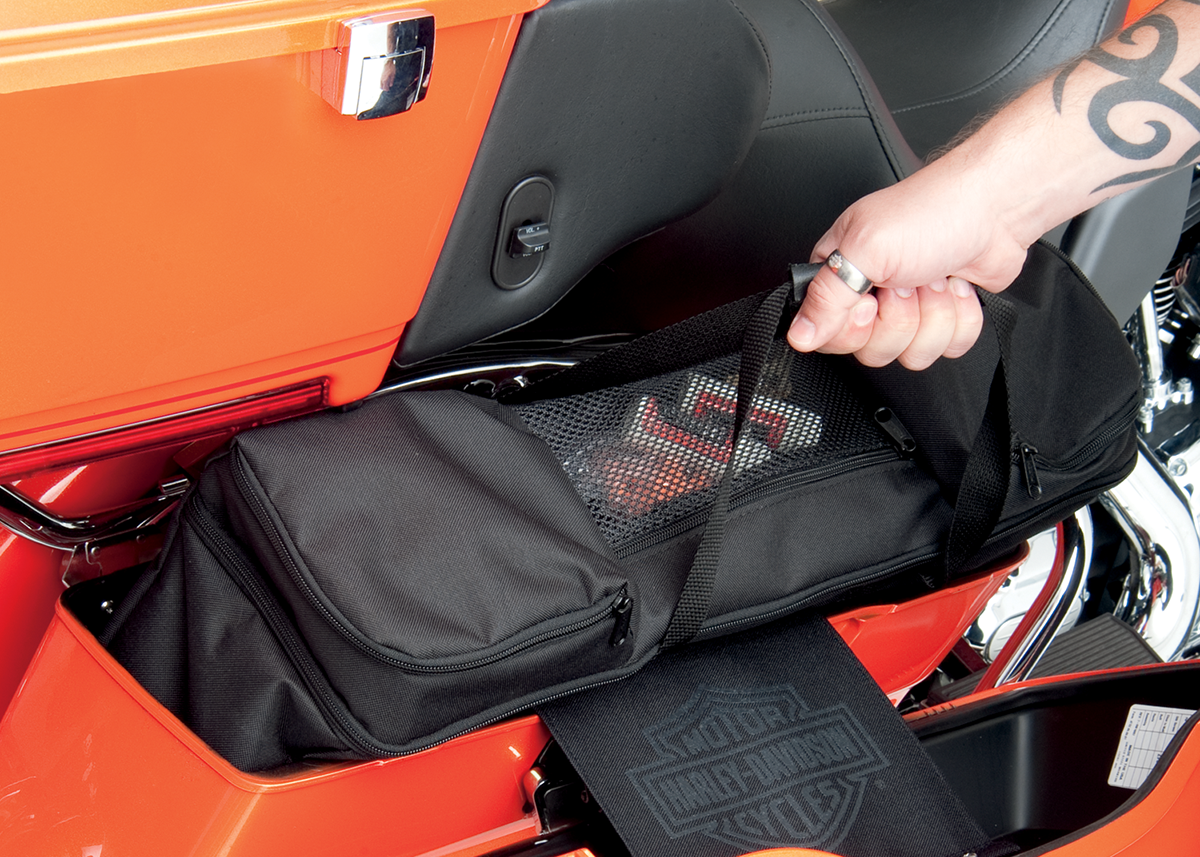 Drag Specialties Seats Saddlebag Liners for Harley FL 1993-2013, Part 3501-0771, Black