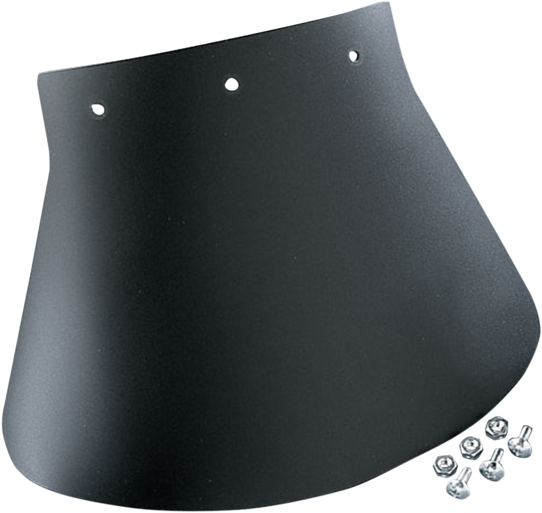 DRAG SPECIALTIES SEATS Mud Flap - Plain, 10-1/2" W x 8" H - Fits Harley Davidson Motorcycles