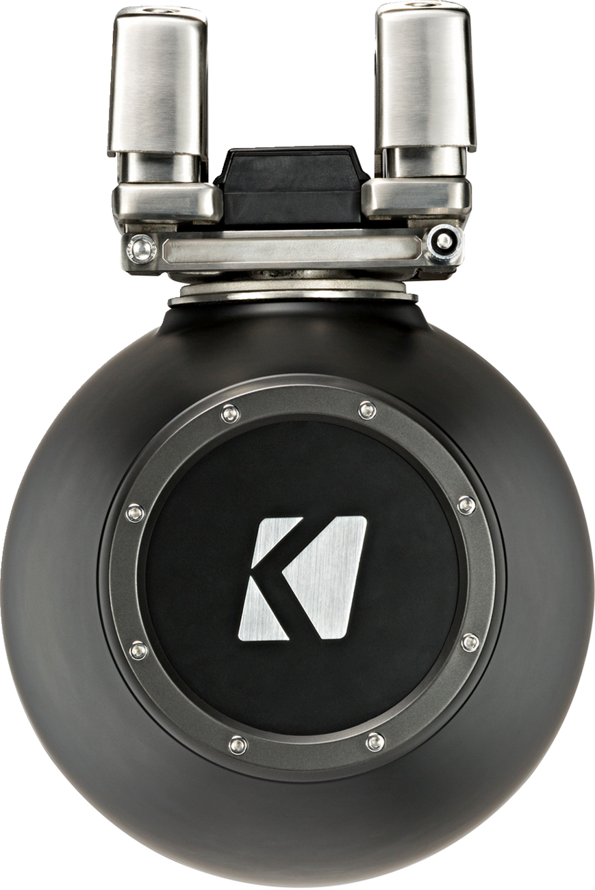 KICKER 9-Inch Tower Speakers 44KMTC94 - Gloss Black for Marine and ATV Vehicles