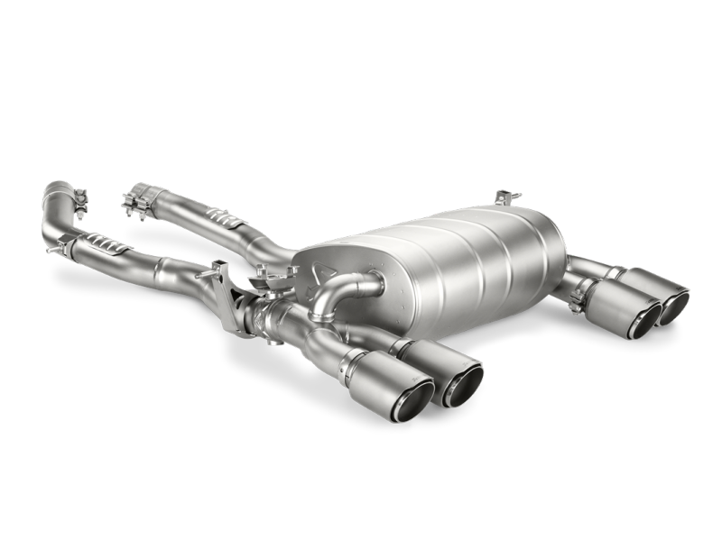 Akrapovic Slip-On Line for 2014-2017 BMW M3/M4 F80/F82 Titanium Exhaust System with Tips