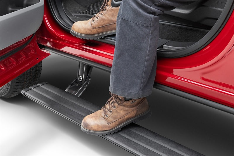 AMP Research PowerStep Vision Lighted Electric Running Boards for 2022-2025 Toyota Tundra CrewMax