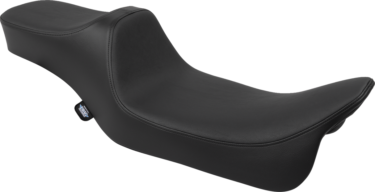 Drag Specialties Seats Predator III Extended Reach Seat for Harley FLH/FLT 2008-2024 - Black