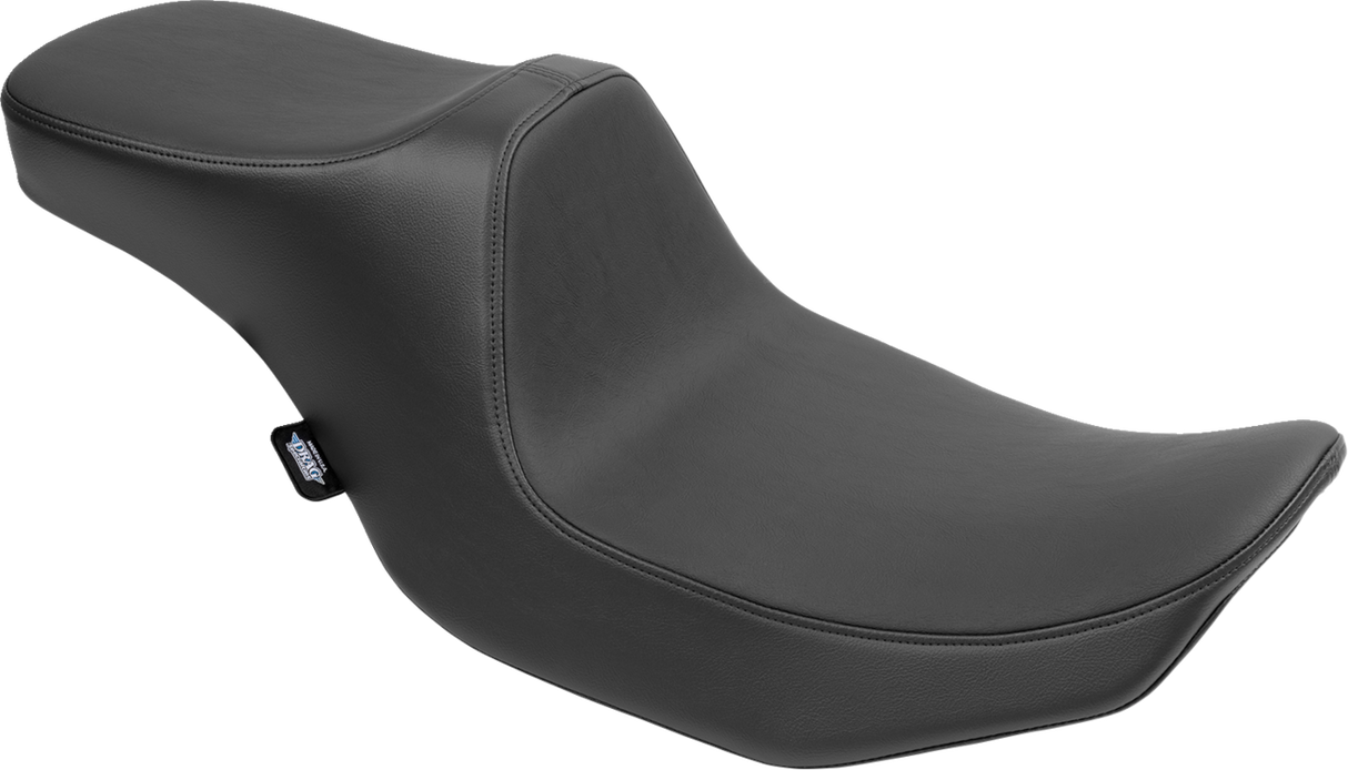 Drag Specialties Seats Predator III 2-Up Seat for FLT/FLH 2023-2024 with Vinyl Cover and Contoured Design