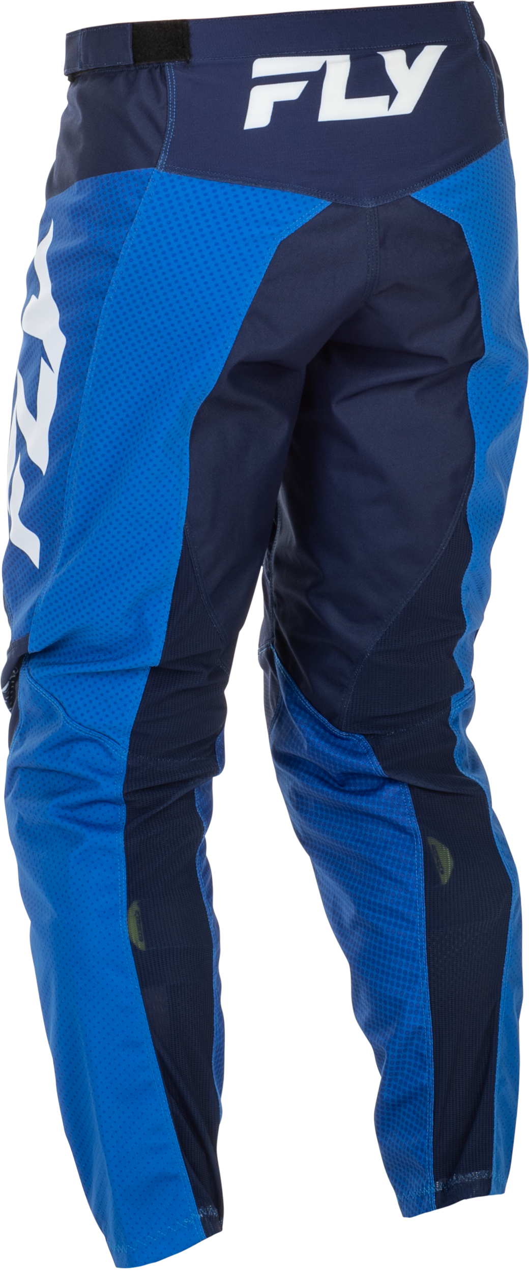 Fly Racing F 16 Pants Blue/Dark Blue/White Size 34 - Durable Motorcycle Riding Pants with Mesh Liner and Adjustable Fit