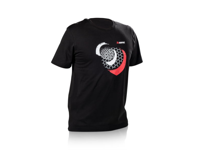 Akrapovic Lifestyle Mesh T-Shirt for Men in Black – XXL