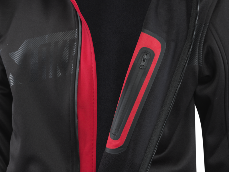 Akrapovic Mens Corpo Softshell Jacket Black - Size M