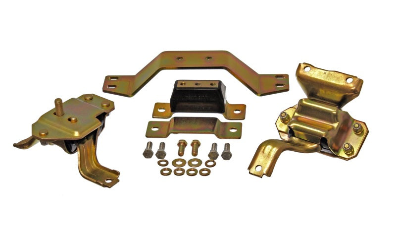 Energy Suspension 4.1130G Performance Polyurethane Motor & Transmission Mount Set for 1999-2004 Ford Mustang 4.6L V8