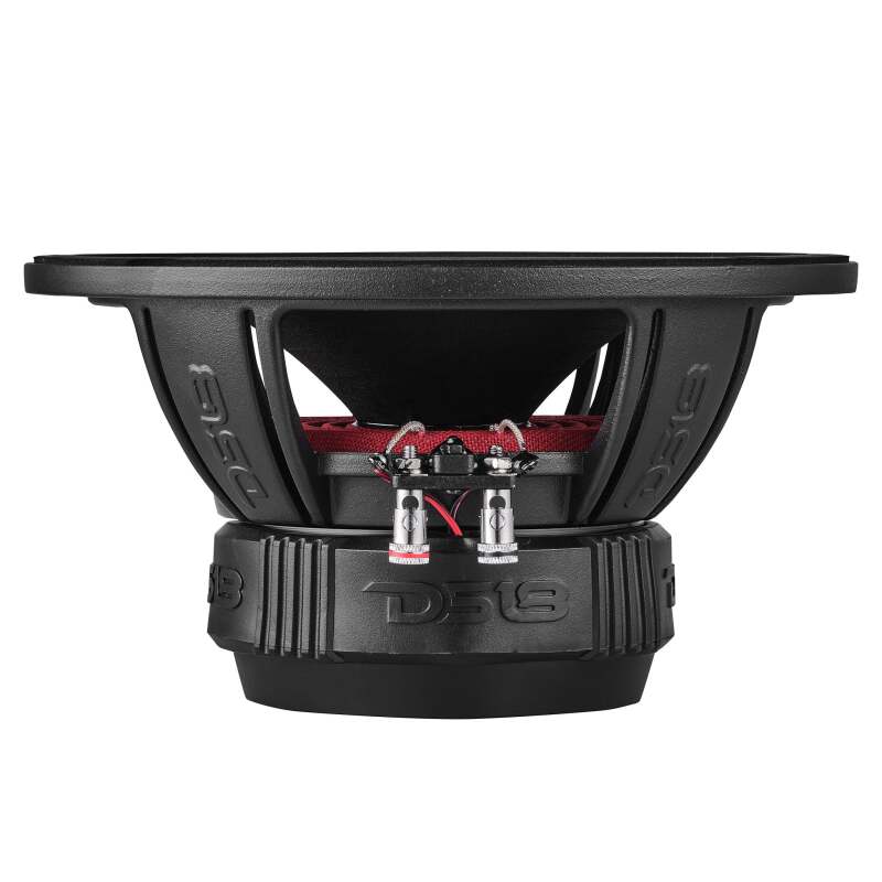 DS18 PRO-HY8.4B 8-Inch 250 Watt RMS 4 Ohm Mid-Range Loudspeaker with Water Resistant Cone for Automotive