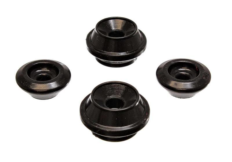 Energy Suspension 4.7114R Front Strut Tower Bushing Set for 1988-1992 Ford Mustang - Red Polyurethane