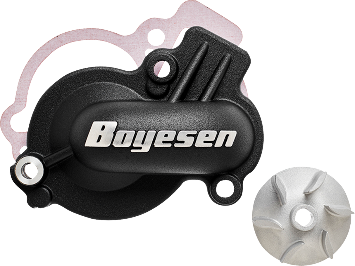 BOYESEN Water Pump Kit WPK-42B for Gas Gas, Husqvarna, KTM - Aluminum High-Flow Cooling System Upgrade