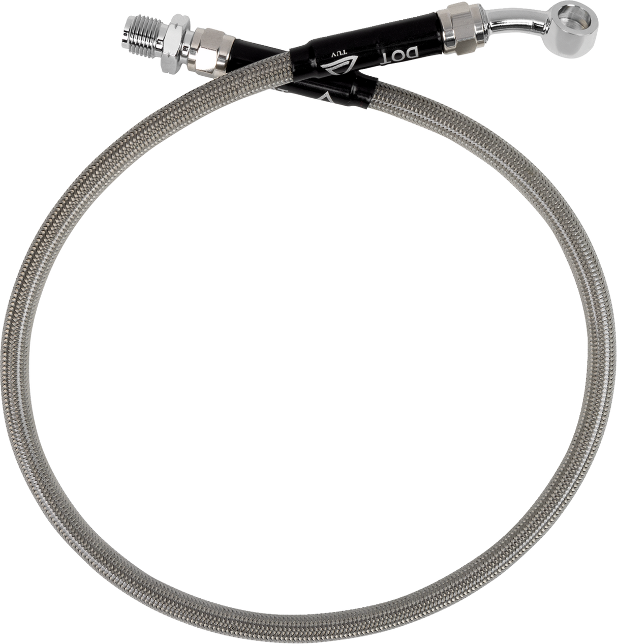 MOOSE OFFROAD Stainless Steel Brake Line G06-2-001/P for Jeep Wrangler, Toyota Tacoma, Ford F-150