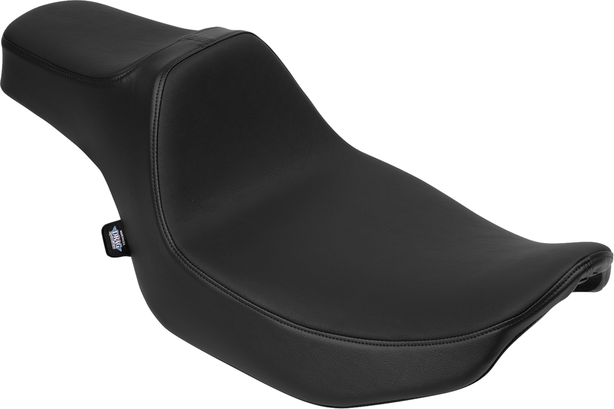 Drag Specialties Seats Predator III Extended Reach Seat for FLT/FLH 2023-2025 with Vinyl Cover