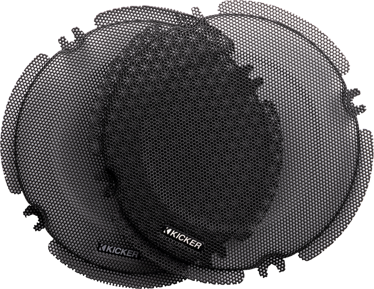 KICKER Black Mesh Speaker Grill for Harley-Davidson Tour-Pak 48HDTPG
