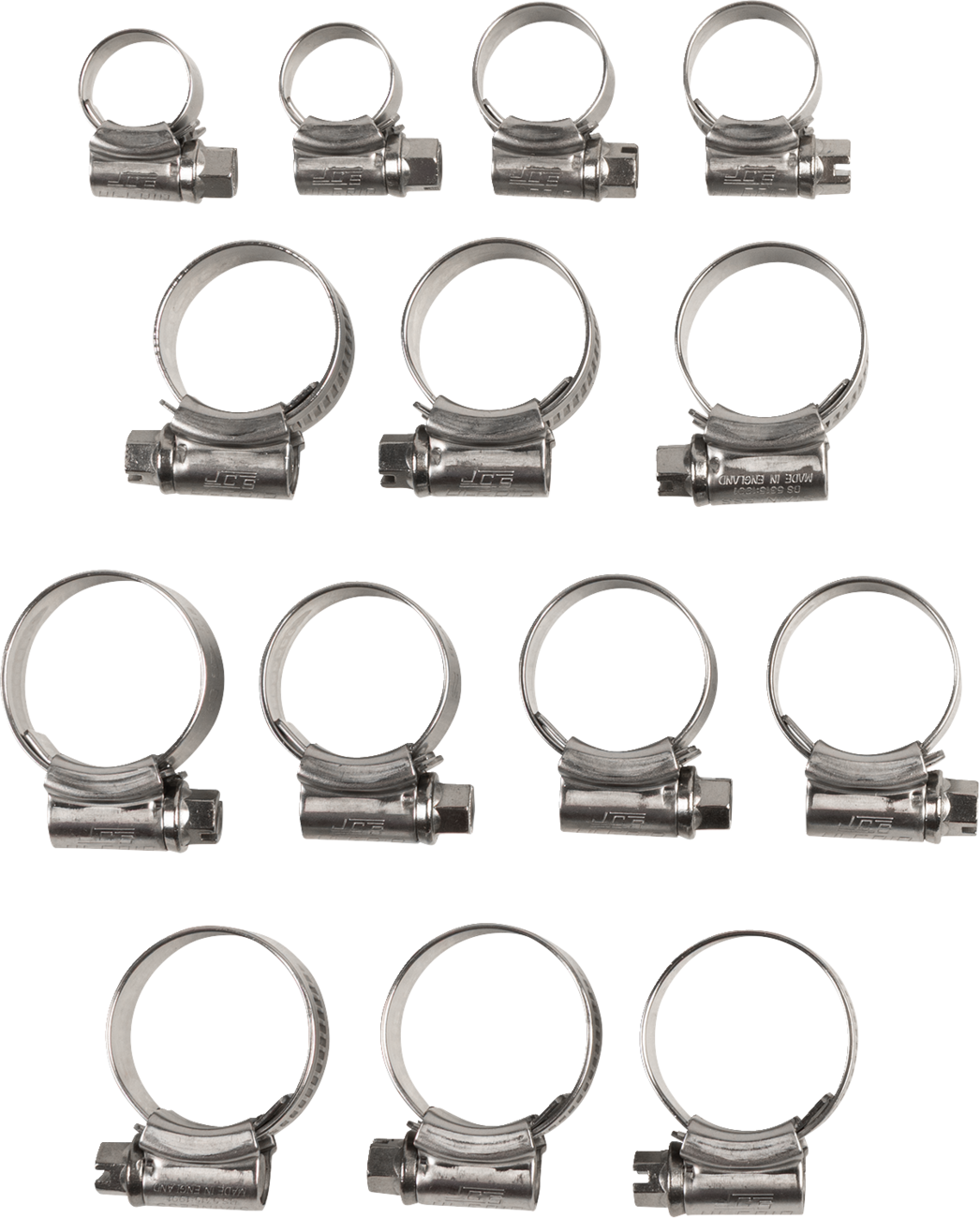 Moose Offroad Radiator Hose Clamp Kit for Honda CK HON-17 - Marine-Grade Stainless Steel