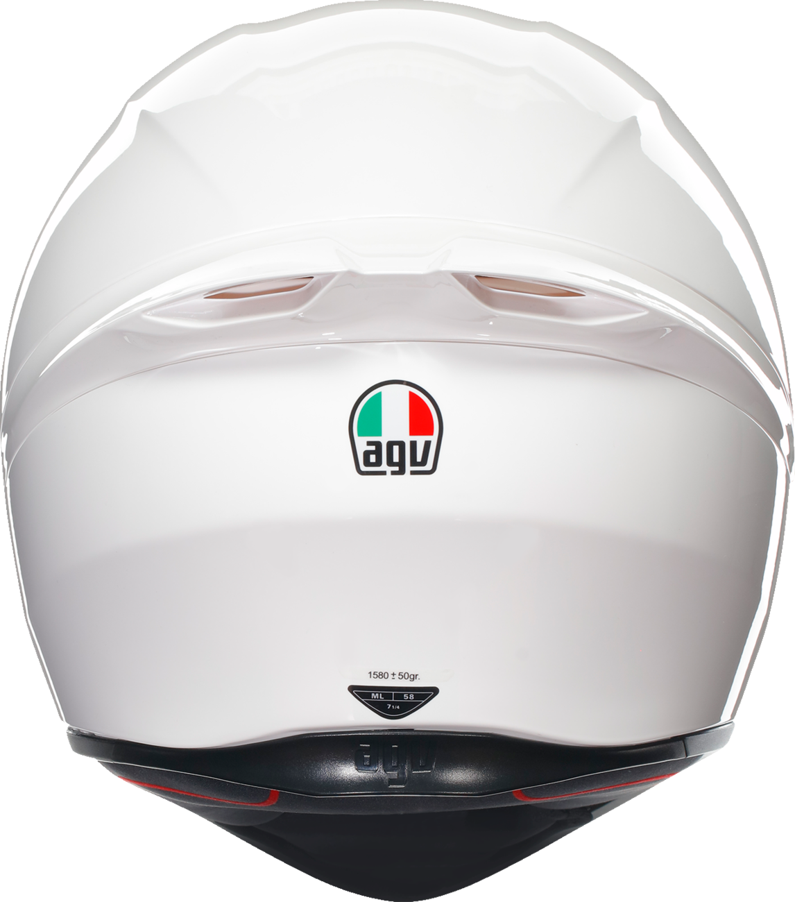 AGV K1 S Helmet - White Small - Sportbike Motorcycle Helmet with Ventilation and Pinlock Prepared Fit for Honda, Yamaha, Kawasaki, Suzuki, and More