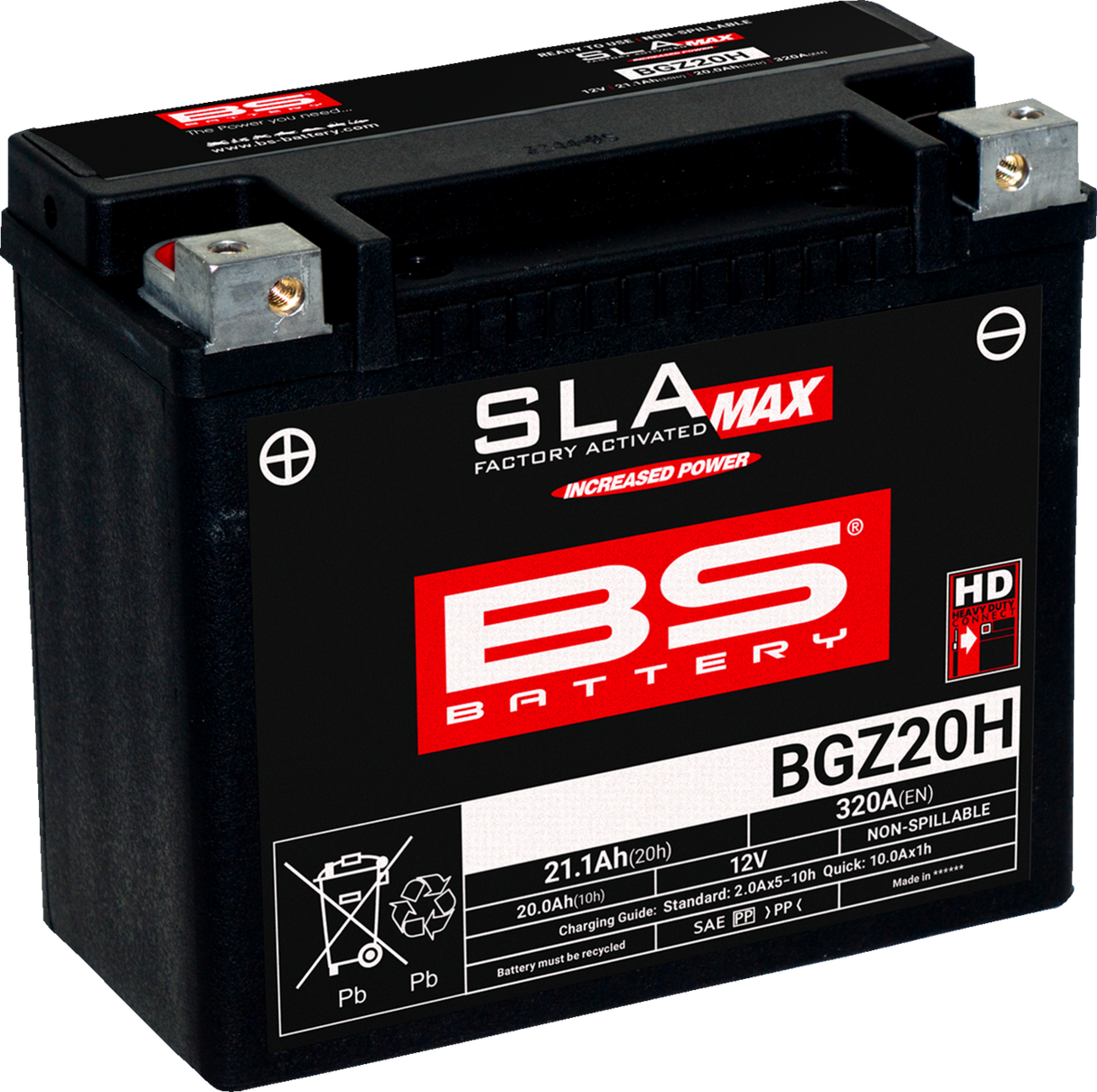 BS BATTERY Battery - BGZ20H (GYZ) 300938