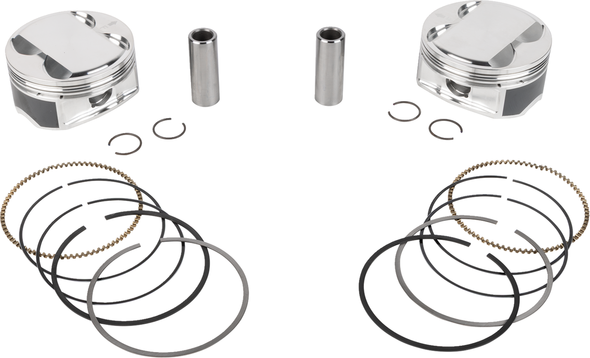 JE PISTONS Piston Kit - 4.260" Bore - 4.375" Stroke - 11.5:1 CR - 114" M8 399156
