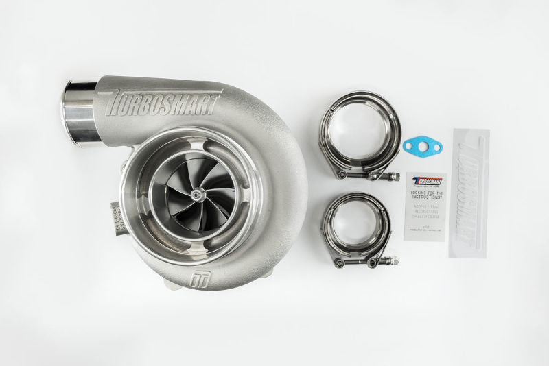 Turbosmart TS-1-6262B-VR082E Oil Cooled Reverse Rotation V-Band Turbocharger for Automotive Applications