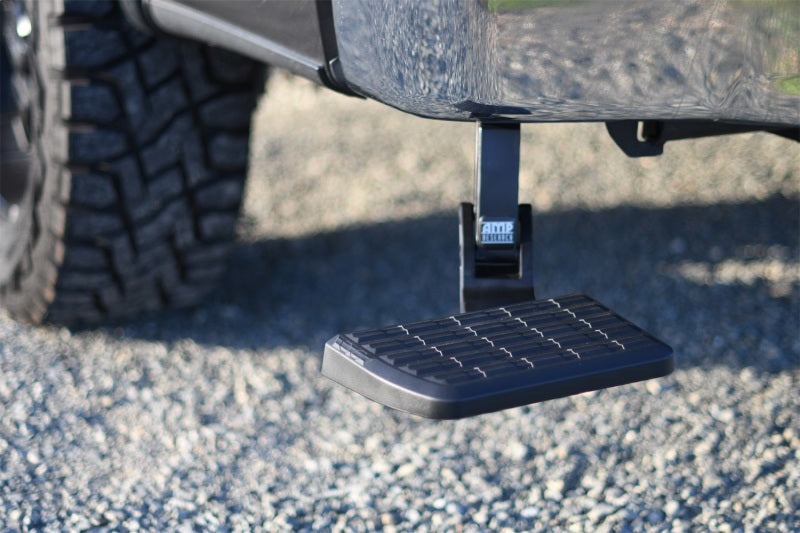 AMP Research BedStep 75328-01A Retractable Rear Bumper Step for 2021-2024 Ford F-150