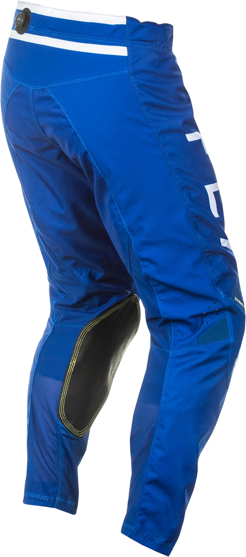 Fly Racing Kinetic Center Pants for Men - Ca/Ny Navy/White Size 40 with Advanced Ventilation and Flexibility