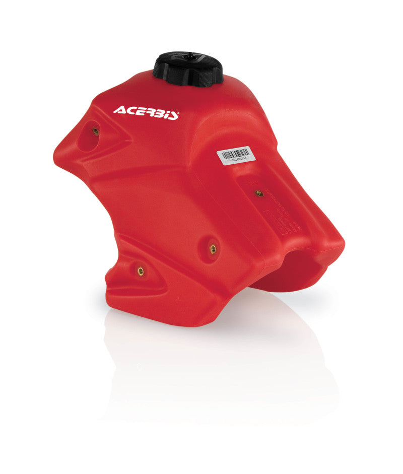 Acerbis 07+ Honda CRF150R 1.7 Gallon Fuel Tank - Red | Powersports Motorcycle Fuel Tank with Impact-Resistant Polyurethane Construction