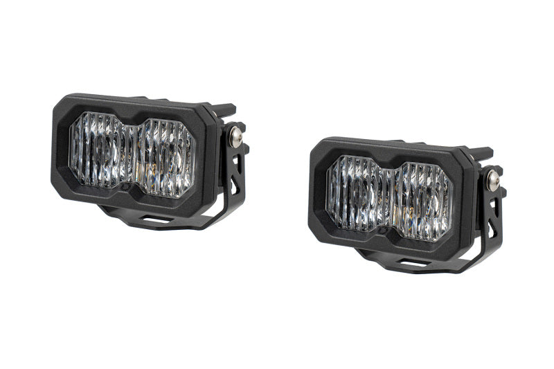 Diode Dynamics C2 2.0 Max White SAE Fog/Wide Standard ABL (Pair)