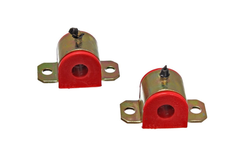 Energy Suspension 3.5202R Front Sway Bar Bushing Set for Chevrolet Nova and Camaro, 11/16 Inch Diameter, Red