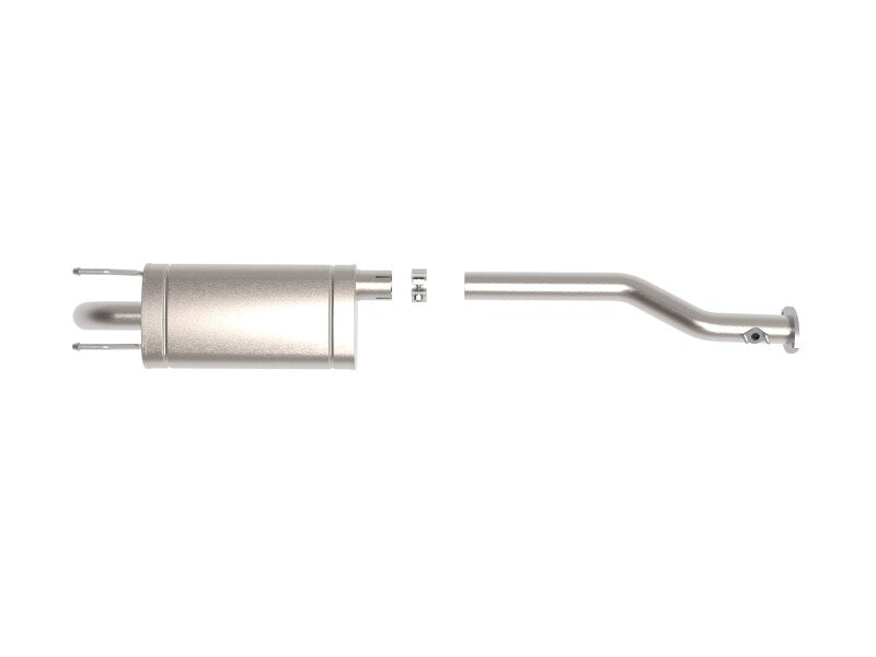 aFe ROCK BASHER 2.5-inch Stainless Steel Cat-Back Exhaust System for 2000-2004 Toyota Tacoma V6 and L4 Engines