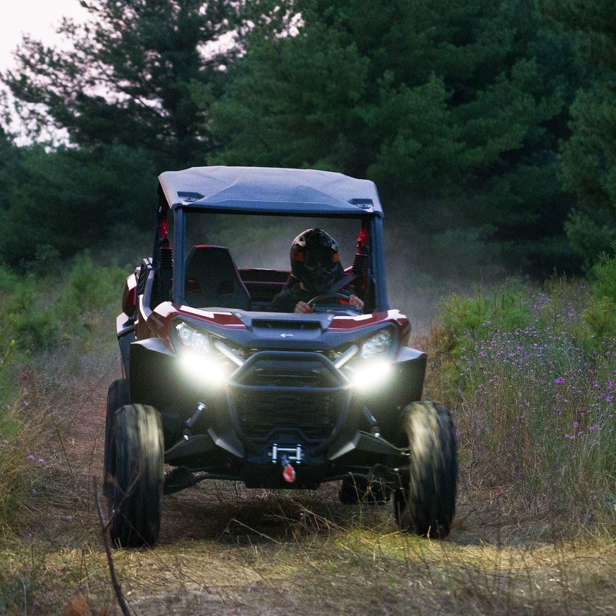Can Am Commander XMR / XT / XTP (2021+) Plug & Play Auto-Cancel Turn Signal Kit with White Running Lights | Ravek