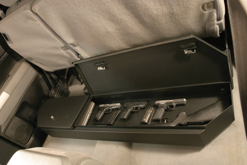 Tuffy Products Underseat Lockbox for 2007-2021 Toyota Tundra Double Cab with Keyed Lock