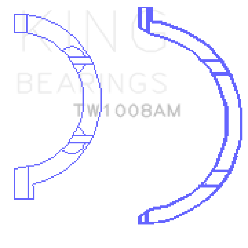 King Engine Bearings Nissan QR25DE DOHC 16 Valve Thrust Washer Set