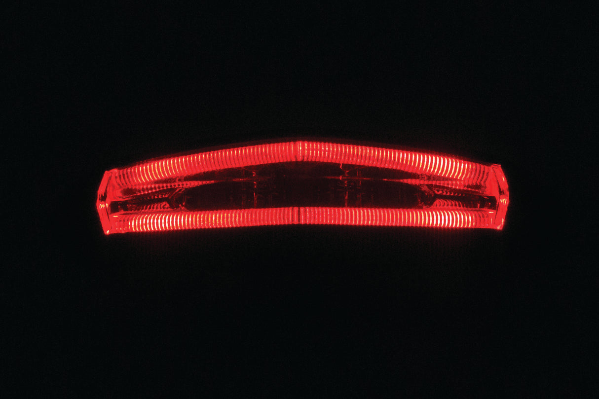 KOSO HB031100 LED Tail and Brake Light with Smoke Lens for Vehicles