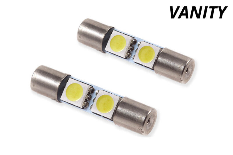 Diode Dynamics 28mm SMF1 LED Bulb - Red (Pair)