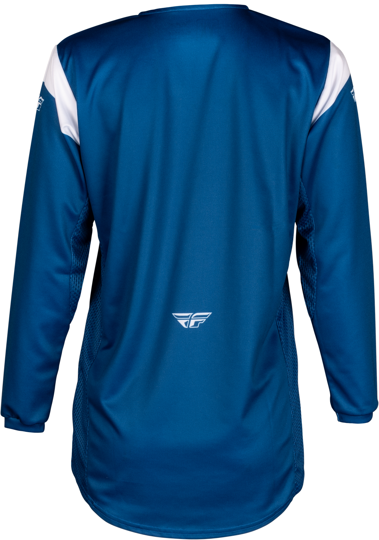 Fly Racing Youth Kinetic Stoke Jersey Navy/White - Youth Off-Road Motorcycle Jersey for Trail and Motocross Use