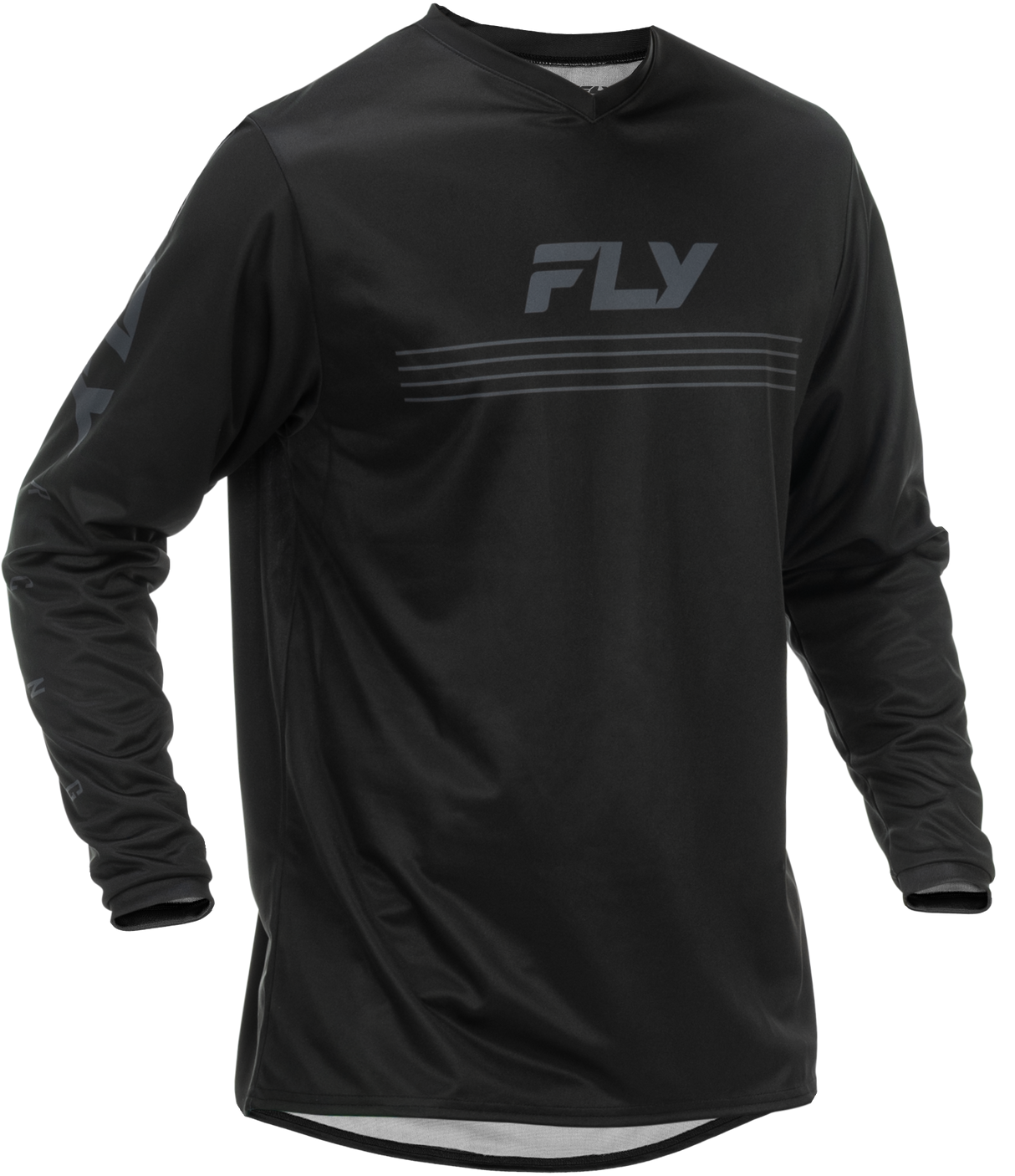 Fly Racing Universal Jersey Black/White 3X – Motocross & Off-Road Riding Gear