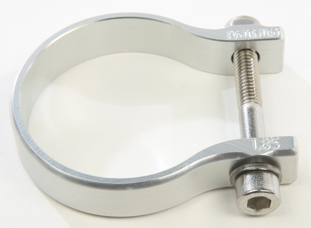 AXIA 1.85-Inch Silver Strap Clamp Mounting Bracket for ATV/UTV Roll Cages