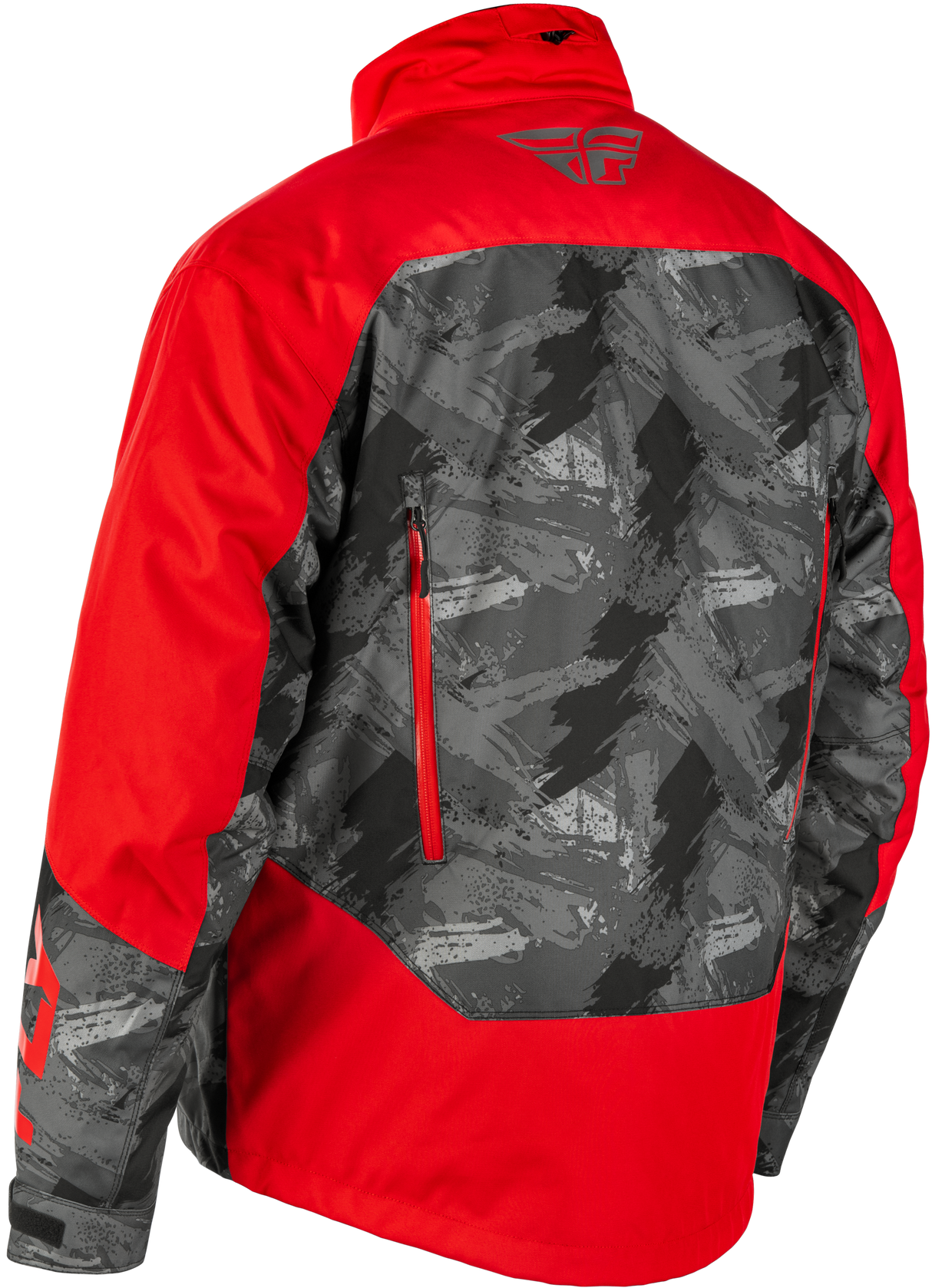 Fly Racing SNX Pro Jacket Red/Black Medium – Adult Snowboarding Jacket with Waterproof and Insulated Features