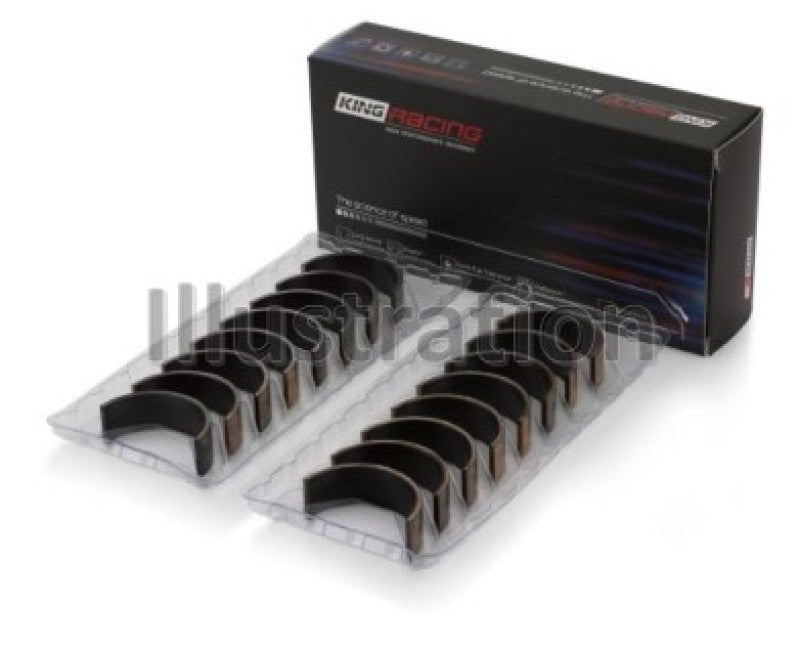 King Engine Bearings Ford Prod V8 4.6L/5.4L (Size 0.026) Performance Rod Bearing Set - Size +0.026mm