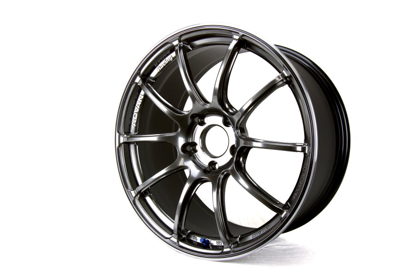 Advan RZII 17x9.0 +63 Hyper Black Wheel for Toyota Camry, Honda Civic, Ford Mustang, Subaru Outback, Mazda Mazda6