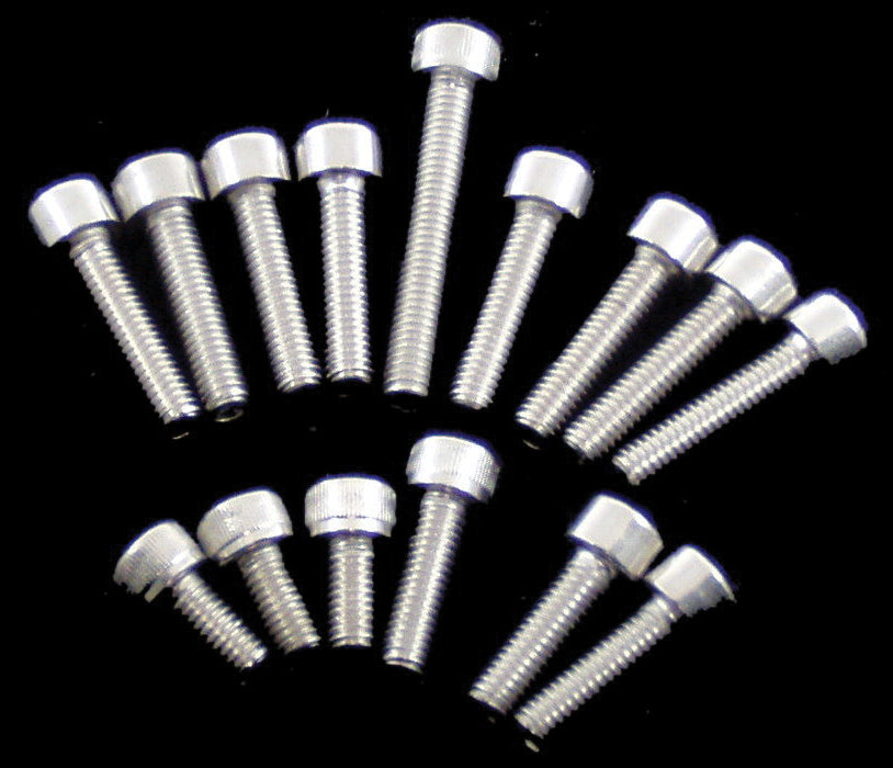 MODQUAD BS1-2 9 Piece Stainless Steel Clutch Cover Bolt Kit for Yamaha YFZ350 Banshee (1987-1996)