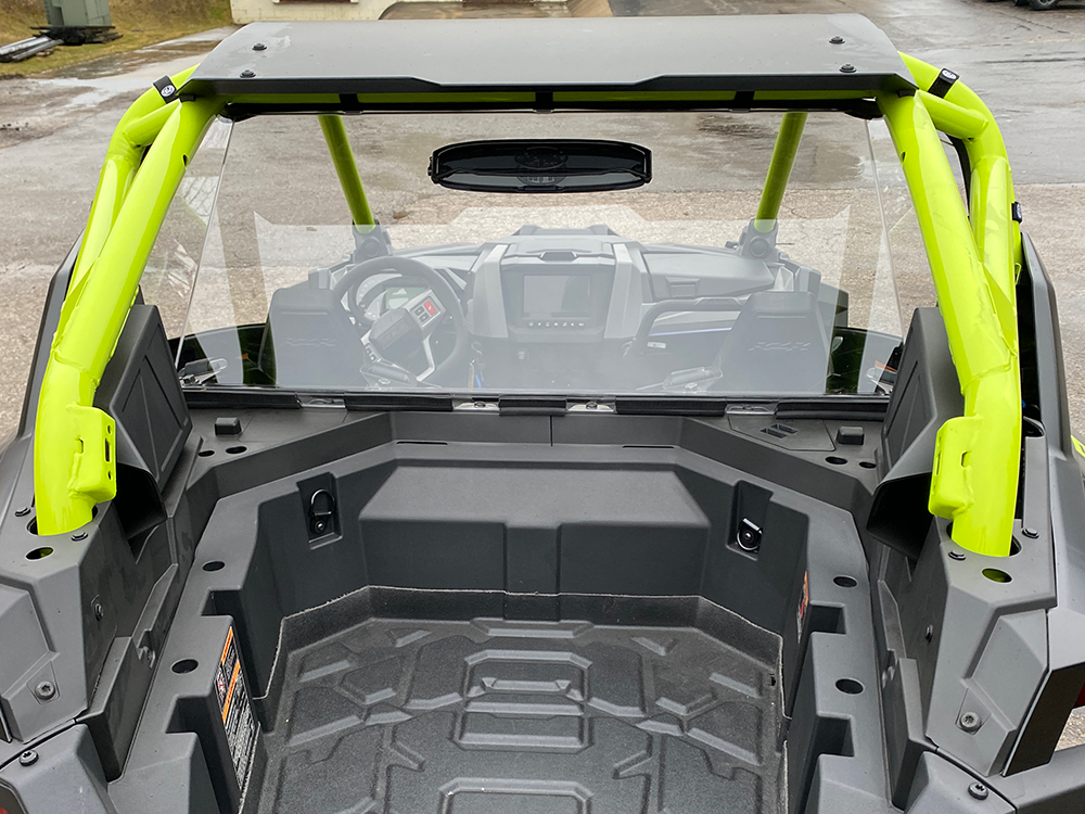 SPIKE Rear Vented Windshield for Polaris Pro R (2023-2024 Models) - Fits RZR Pro R 4 Premium, Ultimate, Troy Lee Designs Edition