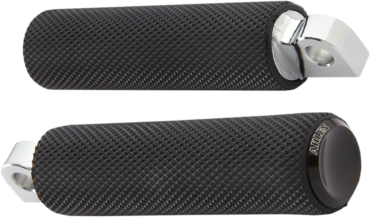 ARLEN NESS Foot Pegs - Knurled - Black 07-925
