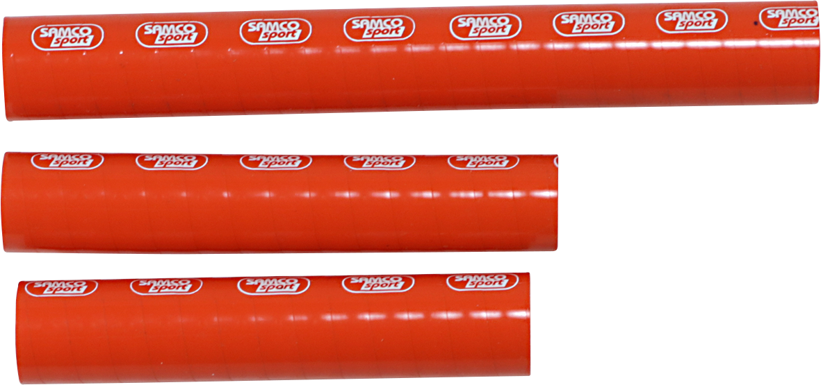 MOOSE OFFROAD Race Fit Radiator Hose Kit - Orange for Husqvarna and KTM Models (Part Number: KTM-51-OR)