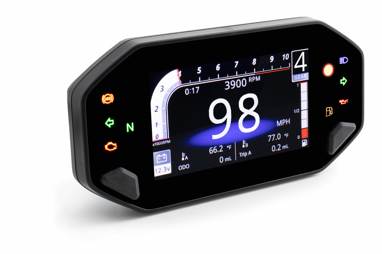 KOSO RX-4 Universal TFT Digital Meter for Yamaha MT-07, MT-09, XRS 700 & XRS 900