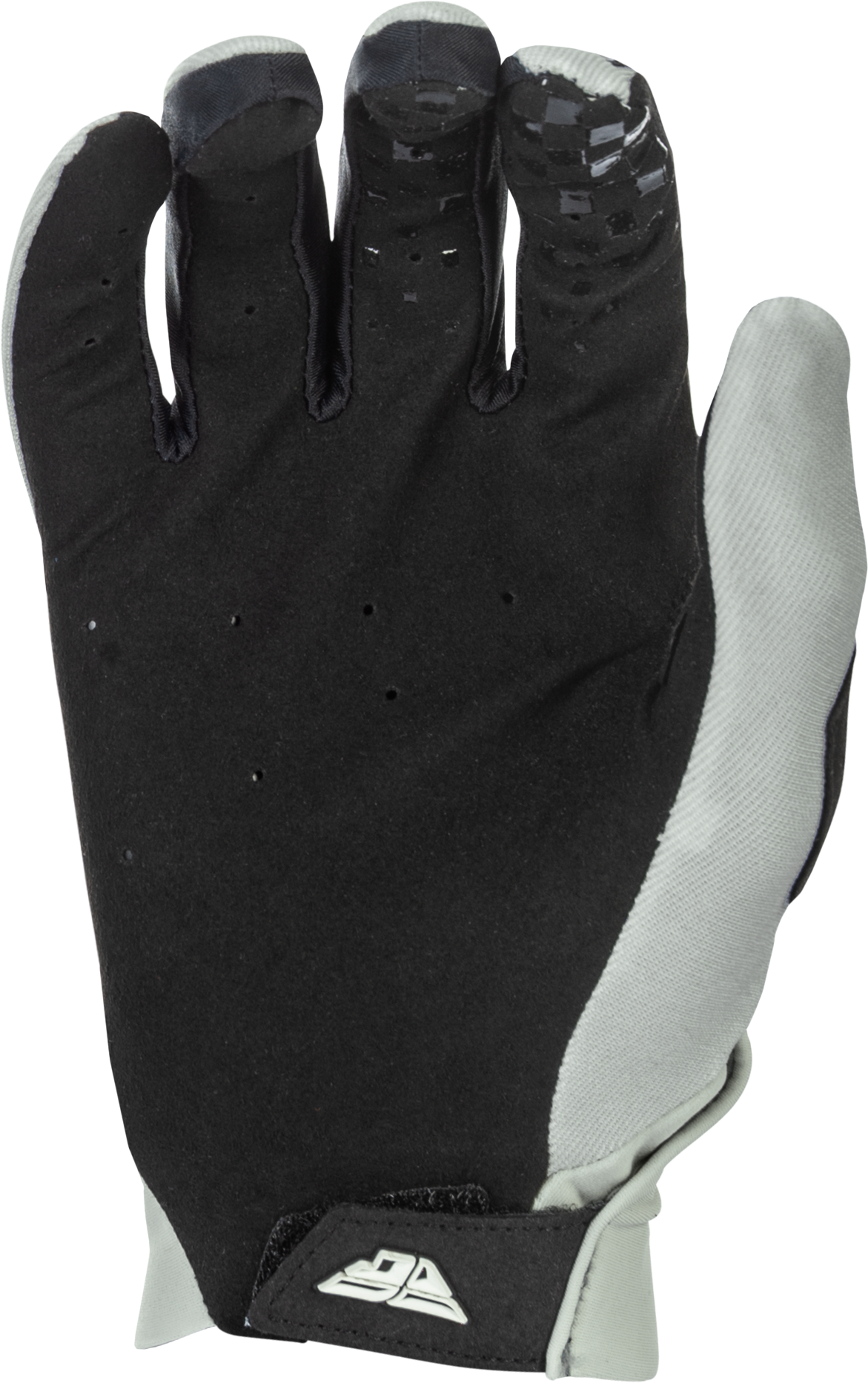Fly Racing Pro Lite Gloves Grey/Black for Motorcycle and ATV Riders, Size Small