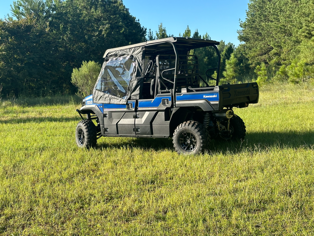 Seizmik Soft Door Kit for Kawasaki KAF 820 Mule Pro-Fx (2015-2024) – Weatherproof UTV Enclosure