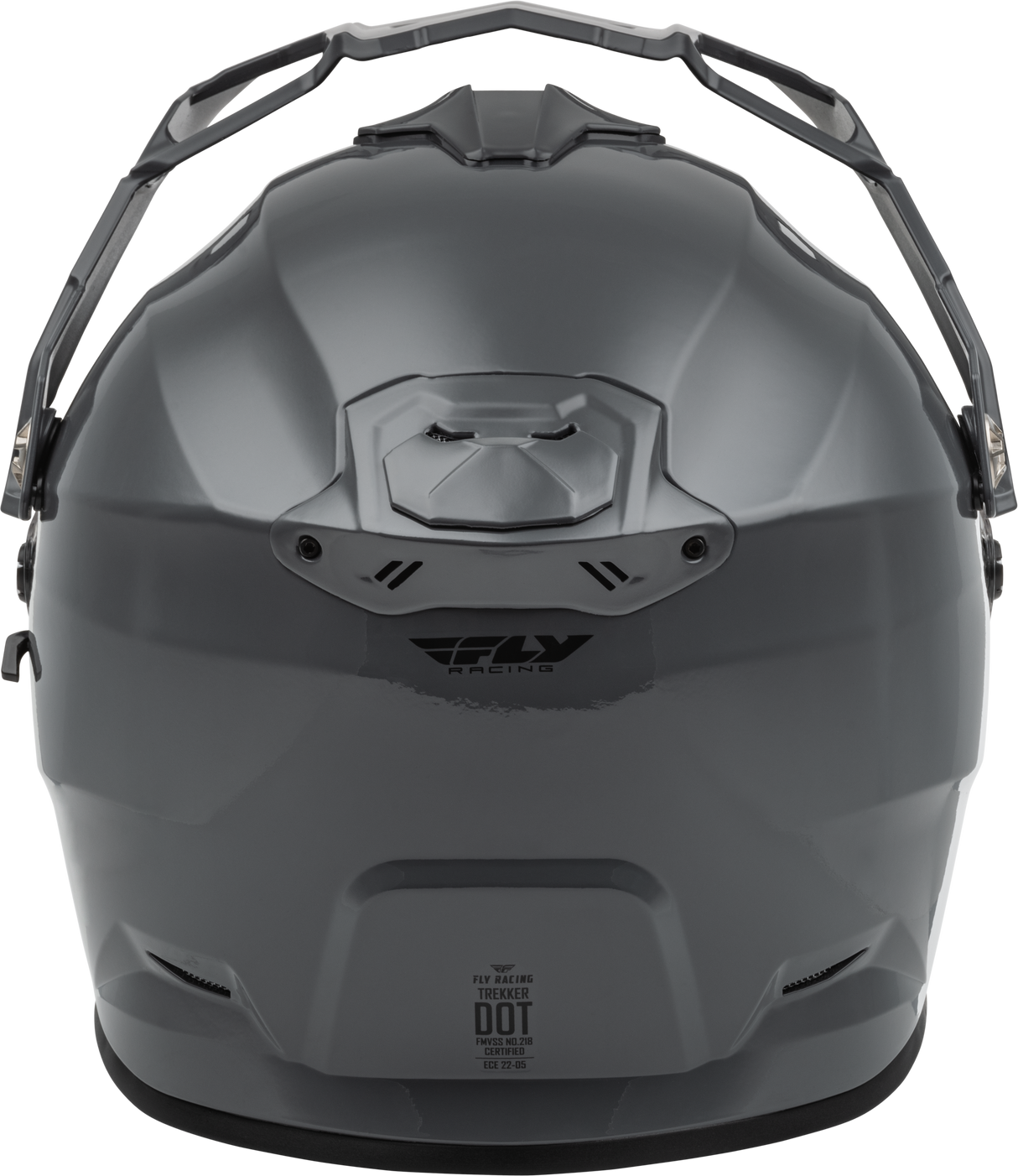 Fly Racing Trekker CW Solid Helmet with Electric Shield in Grey – Small, Fits ATV, Motocross, and Off-Road Vehicles